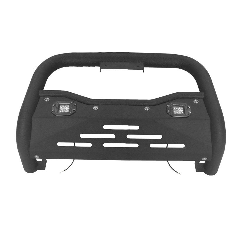Wholesale 4x4 Parts Paint Black Bull Bar Replacement Steel Black Front Bumper Guard For Hilux Revo
