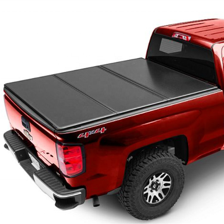 Manufacturer Wholesale OEM Honeycomb Aluminum Hard Trifold Truck Bed Covers For Toyota Hilux Dmax F150