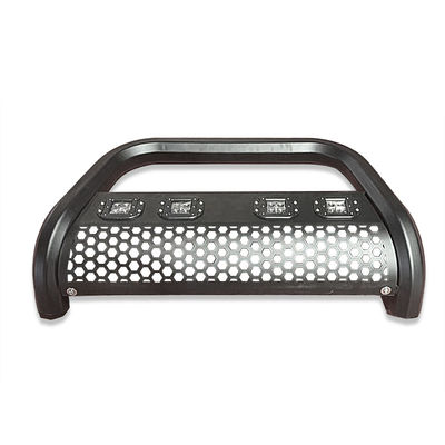 Dongsui 4x4 Auto-Teil Pickup Truck Edelstahl Front Bumper Bull Bar mit Streifenleuchten für Hilux Ranger D-max