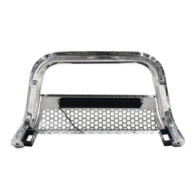 Dongsui 4x4 Auto-Teil Pickup Truck Edelstahl Front Bumper Bull Bar mit Streifenleuchten für Hilux Ranger D-max