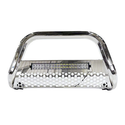 Dongsui 4x4 Auto-Teil Pickup Truck Edelstahl Front Bumper Bull Bar mit Streifenleuchten für Hilux Ranger D-max