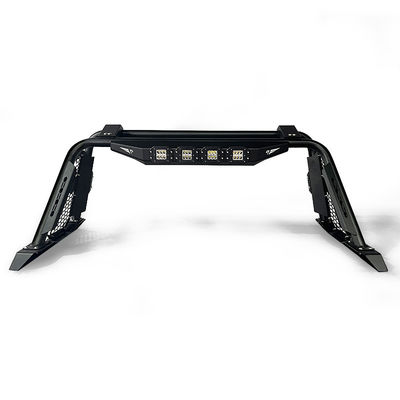 Off-Road Schwarz Stahl Pickup Sport Roll Bar Autozubehör mit LED-Leuchten Für Ford Ranger Hilux Navara