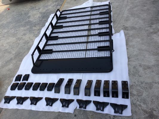 Toyota Auto Dachregal Plattform 100% getestet Aluminiumlegierung Dachregal für Campingaktivitäten