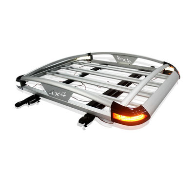 LC200 Aluminiumoxid-Dachgepäckhalter Einfache Installation für Campingaktivitäten 28 kg Ladekapazität