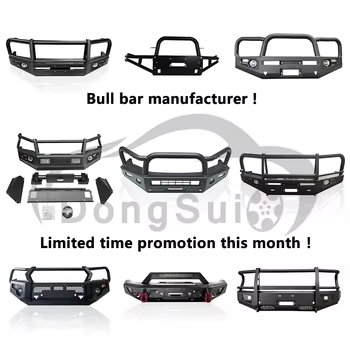 Dongsui Original Fabrik Solide Pickup Truck Front Bull Bar Stoßstange Hirschschutzbügel für Toyota Hilux Vigo Revo Rocco Nissan NP300 Navara Isuzu Mitsubishi Volkswagen Ford F150 Raptor Ranger