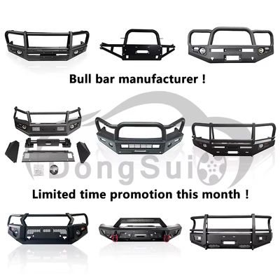 Dongsui Factory Robuster Pickup Truck Front Bull Bar Stoßstange Hirschfänger für Toyota Hilux Vigo Revo Rocco Nissan NP300 Navara Isuzu Mitsubishi Volkwagen Ford F150 Raptor Ranger