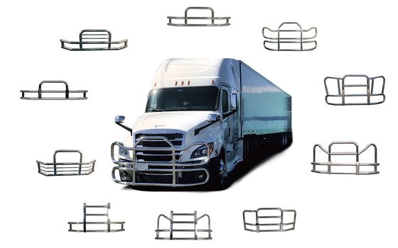 Dongsui Fabrik Klassisch Stark Nordamerikanische Fabrik Originalpreis Neu Gestylt Semi-Truck Stoßstange Hirschfänger für Freightliner Cascadia For Volvo International Prostar Kenworth Peterbilt Mack Pinnacle