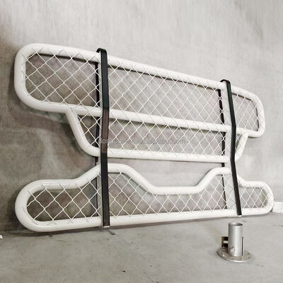 Drei-Schicht-Quadrat-Rohr 304 Edelstahl-LKW-Hirschschschutz Frontstoßstange für große LKWs anpassbar