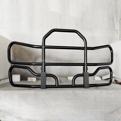 304 Edelstahl Drei-Schicht-Rundrohr Front Bumper Deer Guard mit anpassbaren Abmessungen