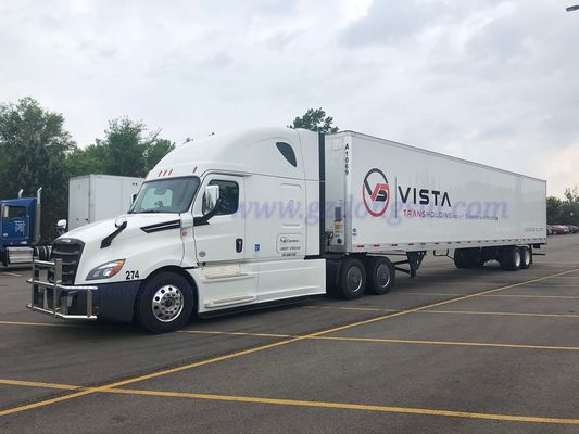 304 Edelstahl-LKW-Rotwild-Schutz-Silber-Farbe für Freightliner Cascadia