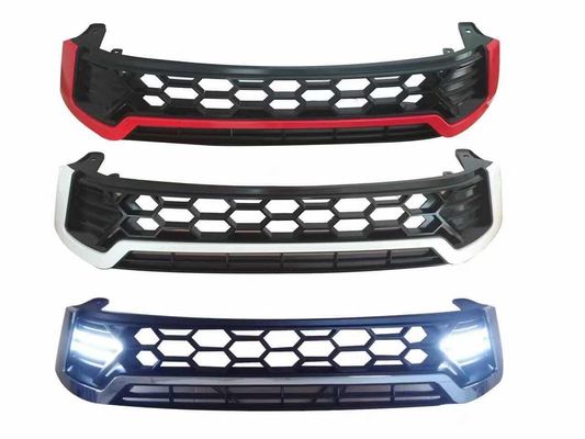 Vorderer Auto-Front-Schwarzweiss-Grill für Toyota Hilux Revo 2015 - 2017