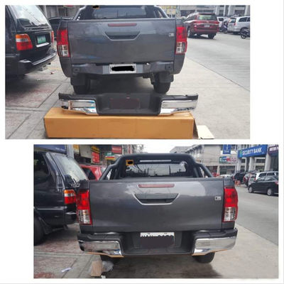 Schwarzes chromierter Schutz der Auto-hinteren Stoßstange 218*24*17cm für Hilux Vigo 2004 - 2015