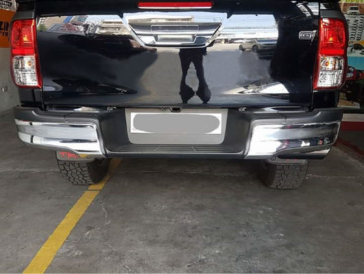 Schwarzes chromierter Schutz der Auto-hinteren Stoßstange 218*24*17cm für Hilux Vigo 2004 - 2015