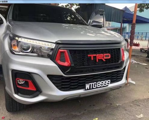 100% prüften schwarze Fahrzeugkarosserie-Ausrüstung DO-BP-R04 auf Toyota Hilux Revo