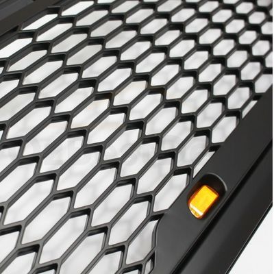 Vorderes Auto TRD nach Maß grillt, Front-Grill-Standardgröße ABS Matt-Schwarz-4X4