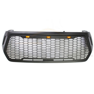 Vorderes Auto TRD nach Maß grillt, Front-Grill-Standardgröße ABS Matt-Schwarz-4X4