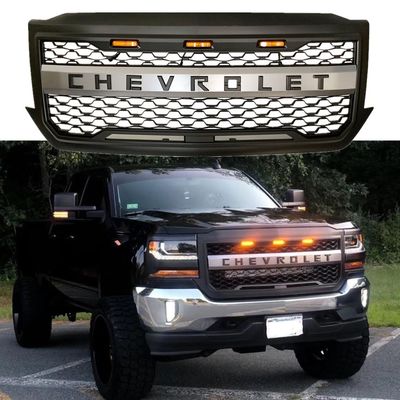 Kundenspezifische Grills Chevrolets Silevrado für LKWs, vorderer Grill 4X4 erstklassig