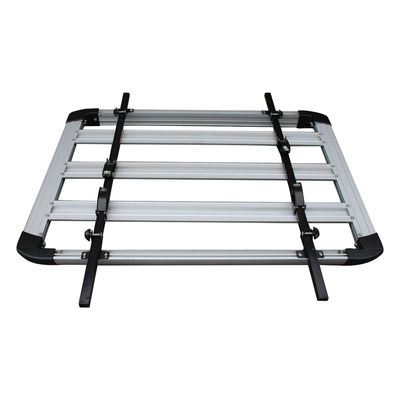 Aluminiumspitzengepäck-Fördermaschinen-Dachgepäckträger-1-jährige Garantie-Silber-Farbe des auto-4X4