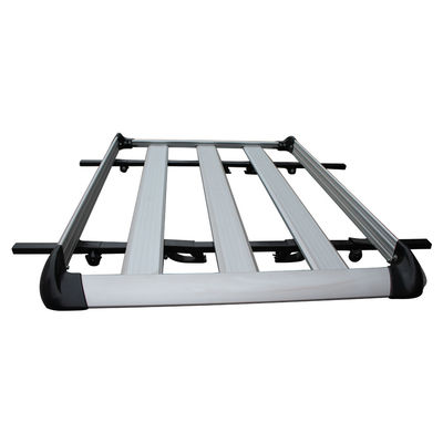Aluminiumspitzengepäck-Fördermaschinen-Dachgepäckträger-1-jährige Garantie-Silber-Farbe des auto-4X4