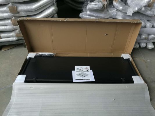 Harte faltende Tonneau-Aluminiumabdeckung Soem-Hersteller-Wholesale Black Colors für d max 2013 4 Türen