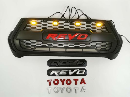 Soem-Hersteller-Wholesale-ABS schwarzer PlastikFront Grill für Toyota Hilux Rocco Revo 2020 2021