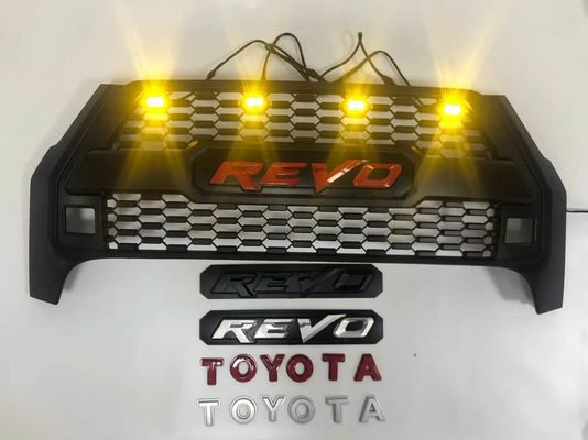 Soem-Hersteller-Wholesale-ABS schwarzer PlastikFront Grill für Toyota Hilux Rocco Revo 2020 2021