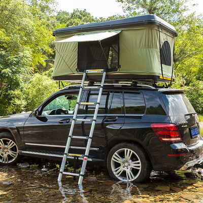 Direktverkauf außerhalb der kampierenden wasserdichten ABS harte Shell Car Roof Top Tent für SUVs-Auto