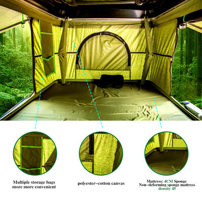 Wasserdichte GROSSHANDELSABS hartes Shell Roof Canvas Body Car-Dach-Plastikzelt