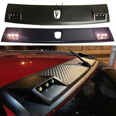 Auto-Dachgepäckträger Matte Blacks LED Front Nissan Np 300 Navara D23