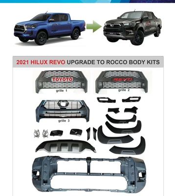 Soem-Hersteller Wholesale Black Car Front Bumper Rocco 2020 2021 Verschönerungs-Körper-Ausrüstung