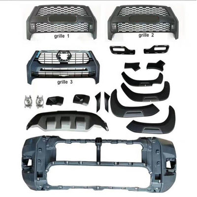 Schwarzer Autobumper Rocco 2020 2021 Gesichtslift-Körper-Kit