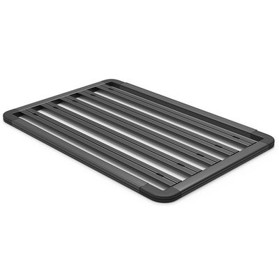 Schwarzes Aluminiumstrecken-Rover Roof Rack Storage Cargo-Gestell 1.2mX1m