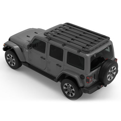 Kundenspezifischer Dachgepäckträgerkorb aus Aluminiumlegierung für Jeep Wrangler Fj Toyota Hiace