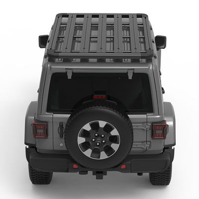 Kundenspezifischer Dachgepäckträgerkorb aus Aluminiumlegierung für Jeep Wrangler Fj Toyota Hiace