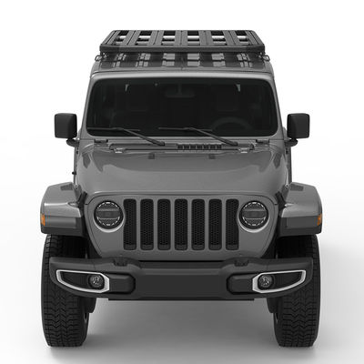 Kundenspezifischer Dachgepäckträgerkorb aus Aluminiumlegierung für Jeep Wrangler Fj Toyota Hiace
