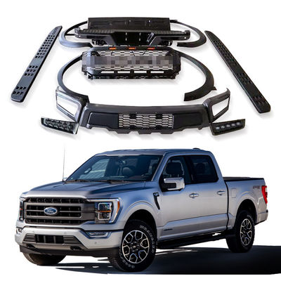 ABS Plastikverschönerungs-Körper-Kit Steel Front Bumper Front-Grill F150 2021