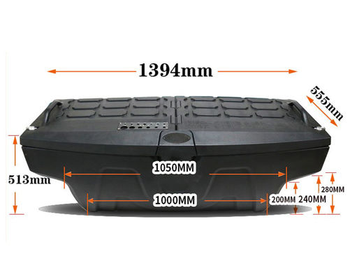 Stoßsicherer geschützter PET Ford Ranger Pickup Bed Extenders UVplastik