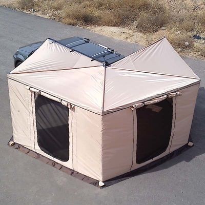 Sunproof imprägniern 270-Grad-Hard-top-Dachspitzenzelt mit Stoff-Raum