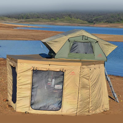 Ein 270 Grad-imprägniern einziehbares Autodach-Campingzelt Sunproof