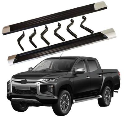 Schwarzes Aluminiumtrittbrett-Auto-Seitenschritt für Mitsubishi Triton L200