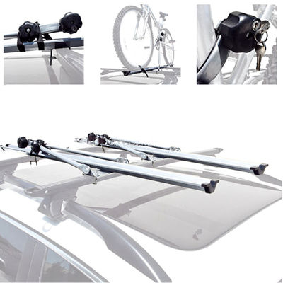 Entfernbare faltbare Aluminiumauto-Dachgepäckträger-Fahrrad-Fahrrad-Fahrzeug-Fracht-Gestelle