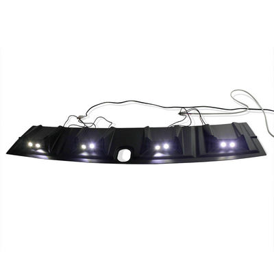 Autozubehör 4x4 mit geführtem hellem Matte Black Top Cover Front-Auto-Dachspoiler