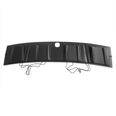 Autozubehör 4x4 mit geführtem hellem Matte Black Top Cover Front-Auto-Dachspoiler