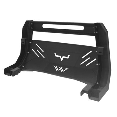 Schwarzer LKW-Frontschutzbügel-Pulver-Mantel Toyotas Hilux 2021 polierte