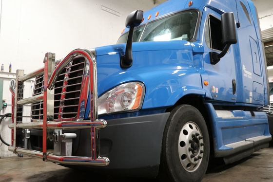 OEM Hersteller Großhandel 304 Edelstahl Bumper Deer Guard für International Prostar