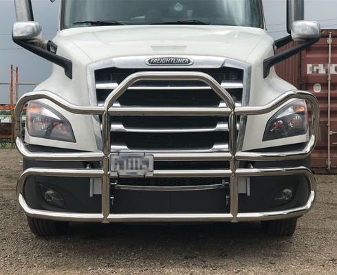 Dongsui-Fabrik Hochwertiges neues nordamerikanisches Semi-Truck-Bumper-Hirschschschutz für Frachtfahrzeuge Cascadia Volvo International Prostar Kenworth Peterbilt Mack Pinnacle