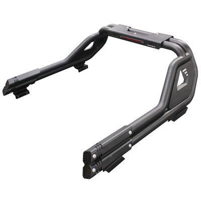 Off-Road Schwarz Stahl Universal Sport Roll Bar mit Bremslicht für Hilux Navara Ranger